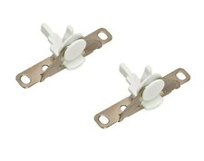 INDAUX Supra Metal Drawers Side Front Fixing Brackets pack of 2 pcs Hafele