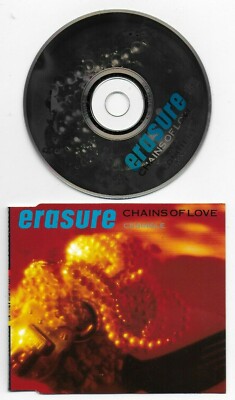ERASURE CHAINS OF LOVE RARE 3-TRACK UK CD SINGLE FROM 1988, MINT