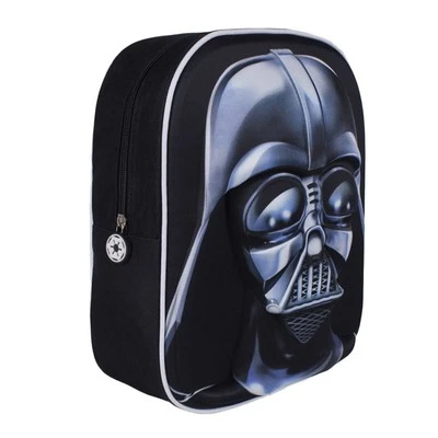 SAC A DOS ENFANT DISNEY STAR WARS 3D NOIR 31 X 10 X 25 CM - Photo 1/3