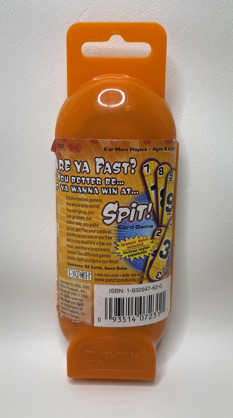 SPIT! Card Game | “Fastest Game in the World" Big Deal/Patch | eBay