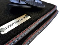 2 Teilig Performance FußMatten Set FüR BMW 5Er M5 E60 E61 Velours 4 Klett