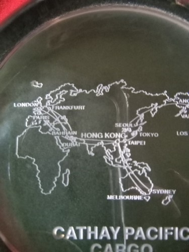 Unique Vintage Cathay Pacific Cargo Paperweight - Picture 3 of 3