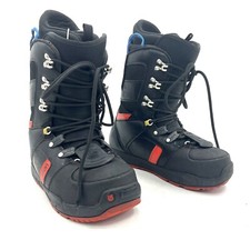 Burton Progression Lace-Up Black Snowboard Boots Men's Size 8