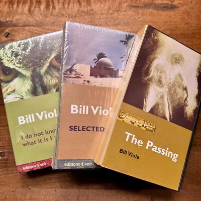 BILL VIOLA - THE PASSING, I DO NOT KNOW WHAT IT IS I AM LIKE - RARE VHS ...