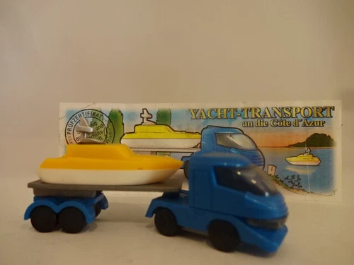 OB/2001 2002-Truck with Trailer-Yacht Transporter a.d. Cote d Azu + BPZ