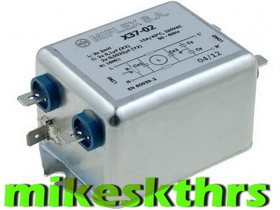 F.85-1  Netzfilter Entstörfilter 15A 250V Filter