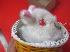 INAKITA JAPAN MECHANICAL TOY NIB NOS 50'S PEEK A BOO BUNNY WIND UP OLD ANTIQUE — photo 10