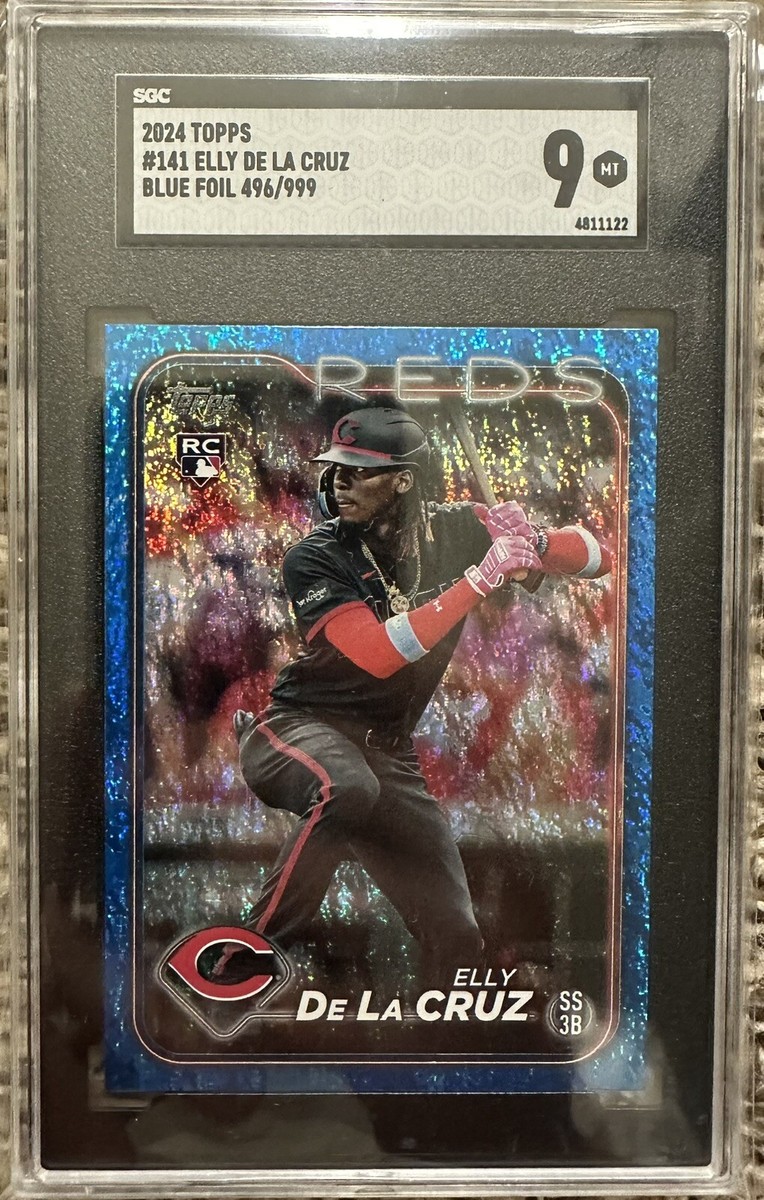 2024 Topps Series 1 Baseball Elly De La Cruz Rookie Blue