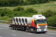 Truck Photo 12x8 - Iveco Stralis - Jeffrey - JT05 JEF