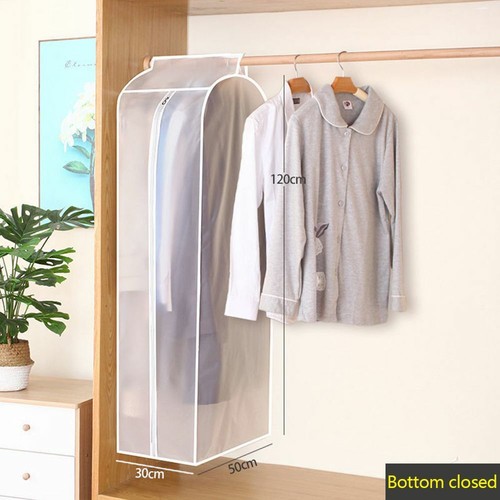 New Clothes Hanging Garment Dress Clothes Suit Coat Dust Cover Home Storage Bag - Picture 13 of 19
