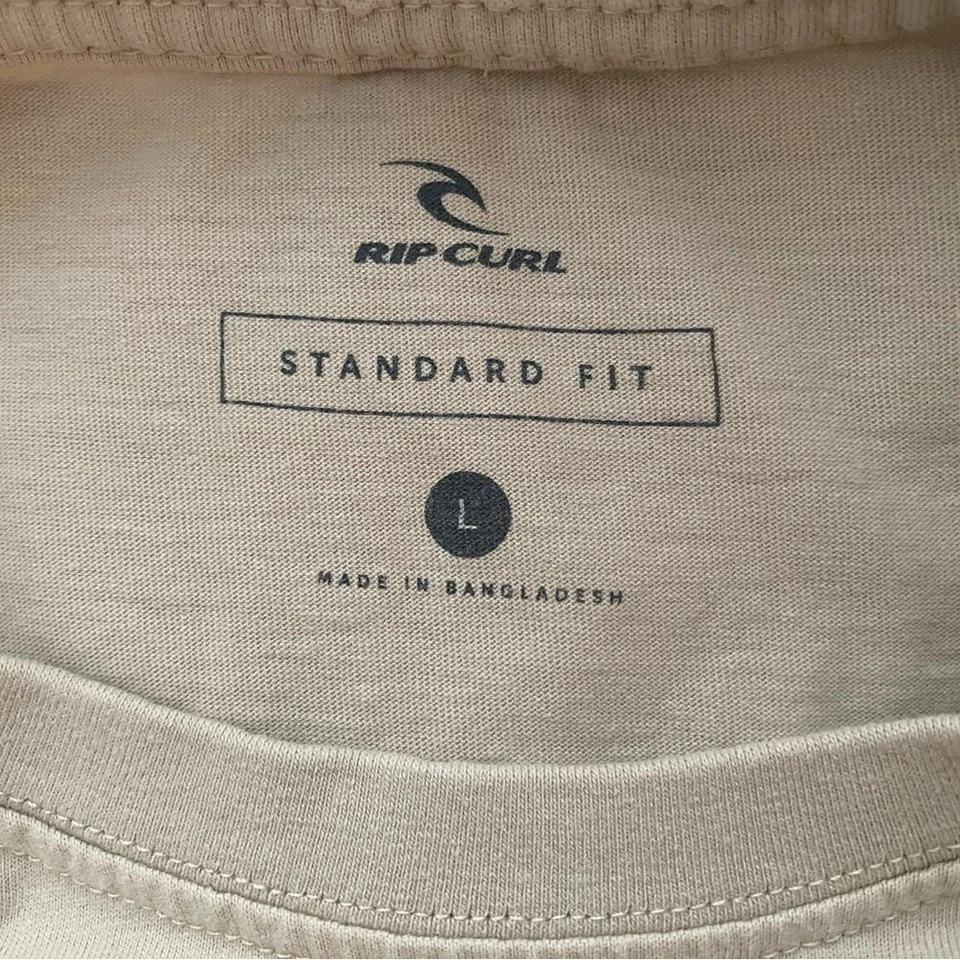 Camiseta RIP CURL Surf Hawaiana Hombres L Grande Calce Estándar Foto 4 de 4