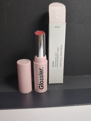 Glossier Ultralip High Shine Lipstick + Hyaluronic Acid Shade : VILLA 