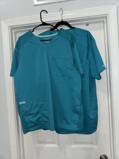 Scrubs Cherokee Workwear Revolution Men V Neck Top WW603/WW690 TLB Teal Blue