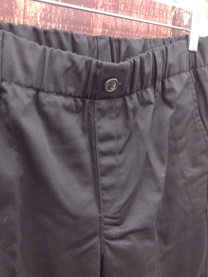 Pantalones de uniforme negros Lands End para niños talla 16x29  Foto 3 de 4