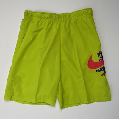 lime green nike shorts
