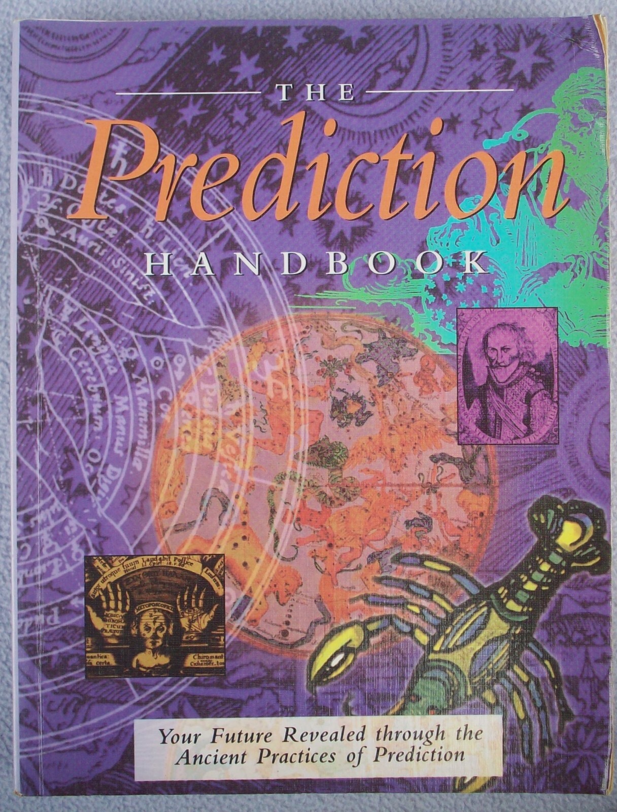 THE PREDICTION HANDBOOK David Barret PB FORTUNE TELLING TAROT ASTROLOGY ETC