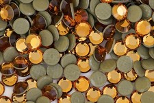 Swarovski 2012 TOPAZ Iron-on, Hot-fix Rhinestones 1440 pieces 10ss