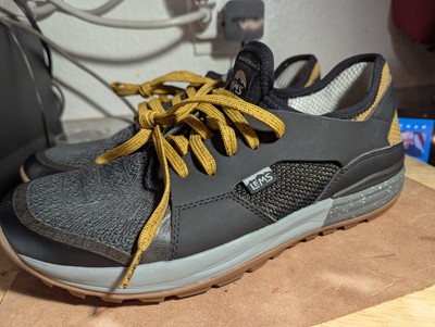 Lems Mesa Shoes Mens 10.5 D Gray Black Minimalist Sneakers Hiking Casual EUC