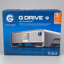 G-Technology G-DRIVE 3TB External HDD Thunderbolt USB 3.0 0G03124 Cables