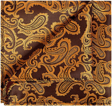 Mens Paisley Pocket Square Hanky