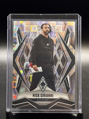 2025 Panini Phoenix - Nick Sirianni #116 Silver Pandora (RC)