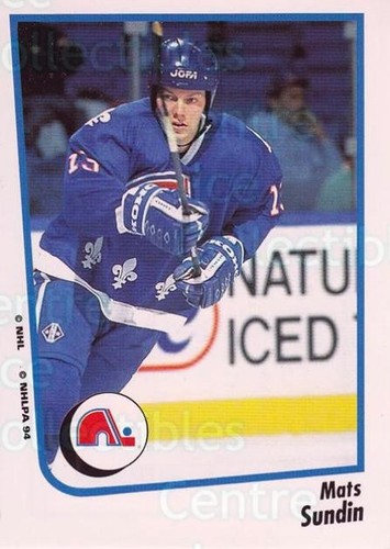 1994 Panini Stickers Mats Sundin #55 card
