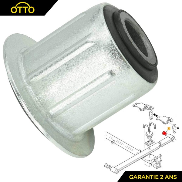 Partsline Buchse Blattfeder Hinten FüR Jumper Ducato Boxer 513172 5131.72-image