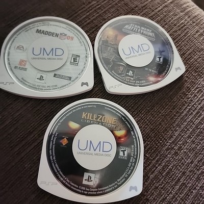 Killzone Liberation Star Wars Battlefront Madden 09 Psp Game Only Lot