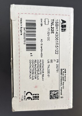 ABB TNL22ERT 17-32VDC Contactor 1SBH143060R5122 *NEW* (FREE SHIPPING)
