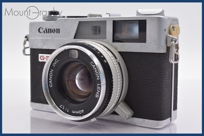 【EXC】 Canon Canonet QL17 G-III 40mm F1.7 FromJapan #yk3520