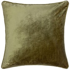 Image of Paoletti Luxe Soft Velvet Piped Cushion