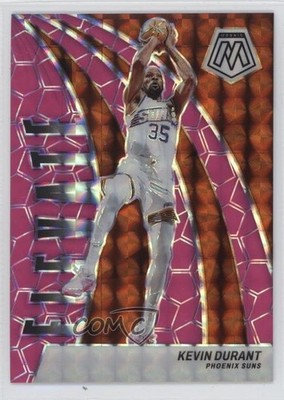 2023-24 Panini Mosaic Elevate Fluorescent Pink Prizm 2/10 Kevin Durant #16 0t2c