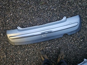 MINI R50 Pre Lci Rear Bumper Pure Silver 
