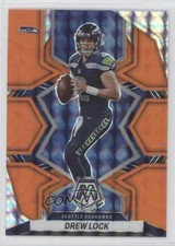 2022 Panini Mosaic Reactive Orange Mosaic Prizm Drew Lock #169 05gv