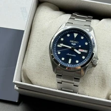 Seiko 5 Sports SKX 40MM SRPE53 Blue Dial Stainless Steel Men's Automatic Watch