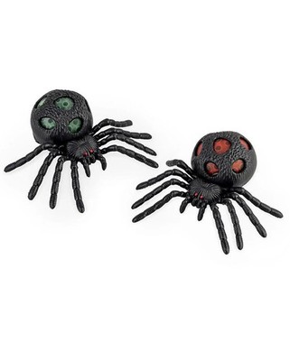 Ekelspinne mit Schleimkörper   Spinnen Stressball mit Bubble Beads   Halloween