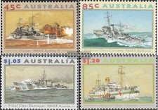 Briefmarken Australien 1993 Mi 1340a-1343a (kompl.Ausg.) postfrisch Schiffe