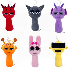 New Sprunki Game Plush Toys 9In Soft Stuffed Cartoon Pillow for Kids as Gift USA