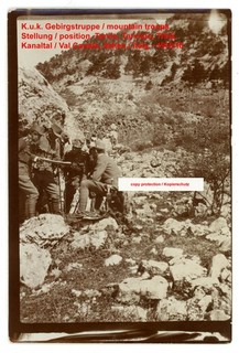K.u.k Foto Gebirgstruppe Tarvis Italien kuk photo mountain troops Tarvisio italy