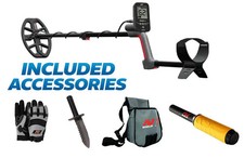 Minelab Vanquish 360 Metal Detector with Adventure Pack and Profind 35