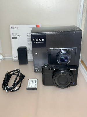 Sony Cyber-Shot DSC-RX100 Digital Camera Black Compact Excellent For Ages 15+