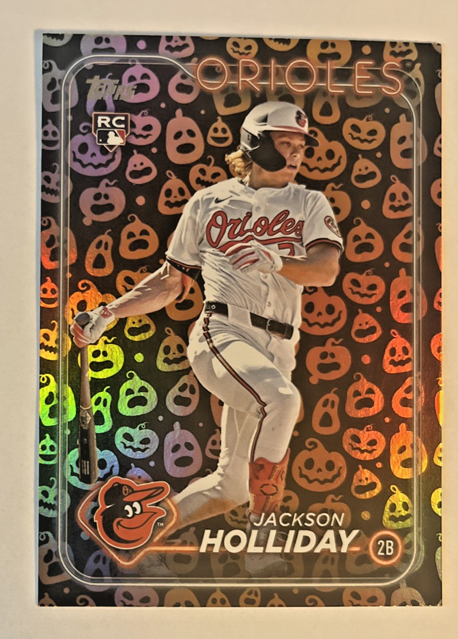 2024 Topps UPDATE  Jackson Holliday #US50 RC GHOST Foil Orioles