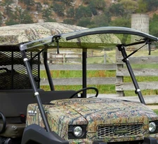 KAF40T-008 Kawasaki  Flip-Up Poly Windshield - 2009-2025 Mule 4000/4010 Trans