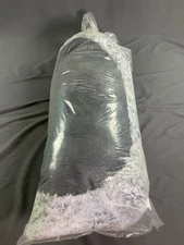 Luxurious Fluffy Gray Mat