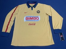 NIKE CLUB AMERICA LONG SLEEVE SOCCER JERSEY SIZE XL SEASON 2006 MEXICO CHIVAS