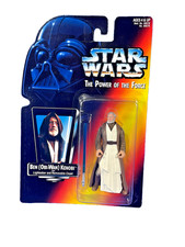 Star Wars  Obi-Wan Kenobi Action Figure  Power Of The Force  1995 Kenner  NIP