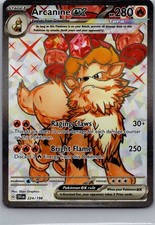 Arcanine ex Holo Ultra Rare SV01: Scarlet & Violet Base Set 224/198 NM on eBay