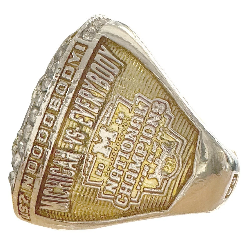 2024 Michigan Wolverines Ring NCAA Ring