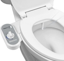 Toilet Bidet Attachment Universal Fit, Easy Installation, Adjustable Brackets