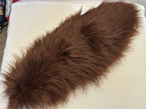 Coyote Tail Cosplay Costume Brown Faux Fur - Clip On - From Knott’s Berry Farm